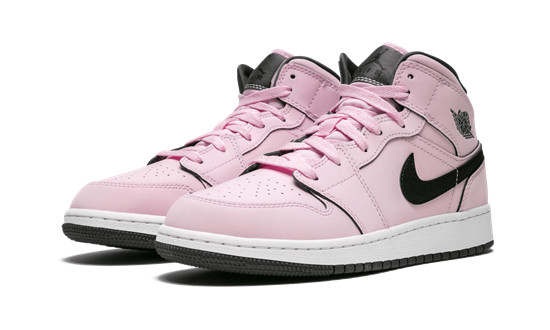 Air Jordans 1 Mid “Pink Foam” 555112-601